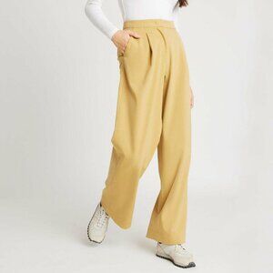 Kit and Ace Wide Leg Pleated Trouser Pants Women's Size 4 Business Casual